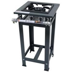 Fogão Industrial 1 Boca qd 30x30cm Baixa Pressão de Piso P7