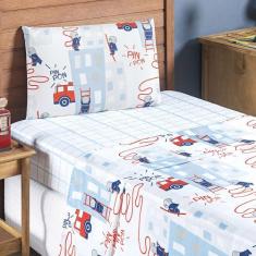 Jogo de Lençol Cama Solteiro 3 peças Infantil Bouti Kids - Bia Enxovai