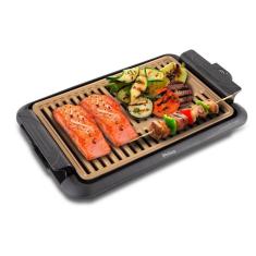 Churrasqueira Elétrica Philco PCQ1200D 1200W Preta Com Dourado 110V