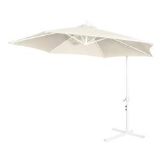 Ombrelone Malibu 3m Com Base Jardim E Piscina Mor Bege