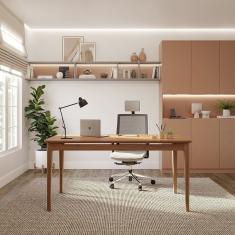 Escrivaninha 160cm Miriti Cabecasa Madeiramadera Madeira-cinamomo