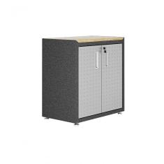 Balcão Multiúso Titanium Itatiaia - Balc 2pt - Preto C- Cinza