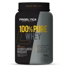 100% Pure Whey Pote 900G Probiotica