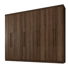 Guarda Roupa 8 Portas New Premium Benetil Imbuia
