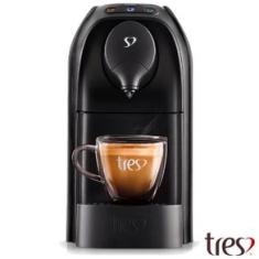 Cafeteira Espresso Passione Preta Automática - TRES 3 Corações