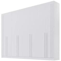 Guarda Roupa Daymond Casal 8 Portas 8 Gavetas D Doro Cor - Branco