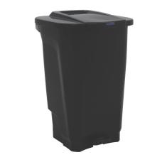 Lixeira Tramontina T-force 100l em Polipropileno Preto