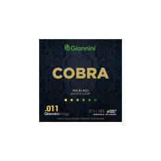 Encordoamento Para Violão Aço Cobra .011 Bronze Geeflk