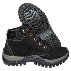Bota Adventure Botina Feminino Masculino Couro Sapatao Trabalho - Art 