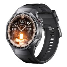 Smartwatch, HUAWEI WATCH GT 6 Pro 46mm, Bateria com Autonomia de Até 21 Dias, Mais de 100 Modos Esportivos, Corrida de Trilha, Ciclismo, Análise de ECG, Compatível com iOS e Android, GPS, Preto