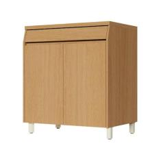 Balcão de Cozinha c/ Tampo Simone Mendes c/ 2 Portas e 1 Gaveta 80cm C