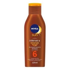Loção Bronzeadora Nivea Sun Intense & Bronze FPS6 125ml-Unissex