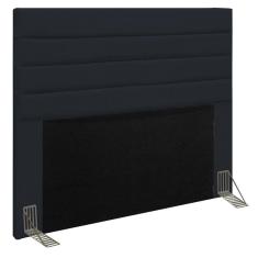Cabeceira Cama Box Casal 140cm Rubi D10 Corano Preto