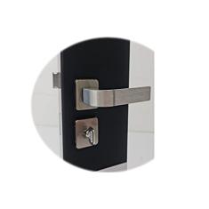 Fechadura para Banheiro Roseta 40mm MGM Módena Alumínio