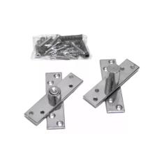 Pivotante zincado cromado em aço com  ensolapado 250kg