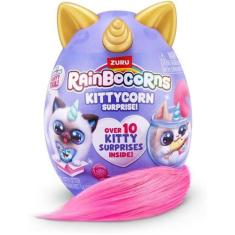 Pelúcia Fun Rainbocorns Kittycorn Surpresa Série 9 Sortidos