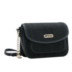 Bolsa Feminina Textura Soft Elegante Moderna Chenson, Preto, UN