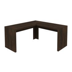 Mesa Angular Para Escritório Home Office Me4116 Mdp Rustico