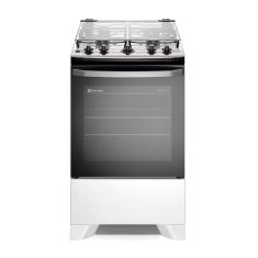 Fogão Electrolux 4 Bocas Efficient FE4IB Com Mesa Inox Branco Bivolt