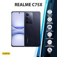 Smartphone Realme C75x 6gb RAM 128gb Dual Sim NFC Tela 6.67" Prova d'á