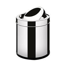 Lixeira Em Inox 6,3 Litros C/Tampa Basculante Unid.