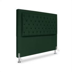 Cabeceira de Cama Box Casal 140 cm  Baronesa - Click Home, Verde