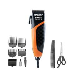 Cortador de Cabelos Mallory Smart Power – Motor de Alta Performance, Lâminas Resistentes, 4 Pentes Guia, Ajuste de Nível de Corte, Design Antideslizante - 127V