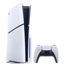 Console Playstation 5 Slim SSD 1TB Edição Físico Sony 2 Jogos - Branco