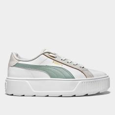 Tênis Couro Puma Karmen L BDP Feminino-Feminino
