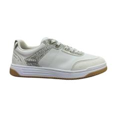 Tênis Ramarim Casual Zebra 2463204 Branco - Prata-Feminino