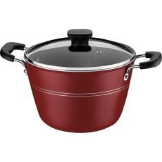 Caldeirão Tramontina 24Cm Antiaderente Sicília 5,7L Vermelho