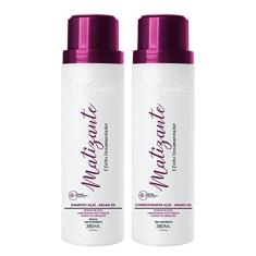 Kit Shampoo e Condicionador Matizante Aramath 380ml