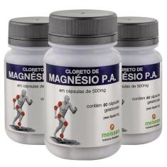 Cloreto De Magnesio P.A 500 Mg 60 Capsulas Meissen