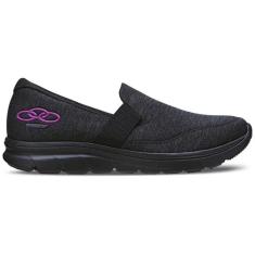 Tênis Olympikus Feminino Angel 3 Preto Casual Conforto