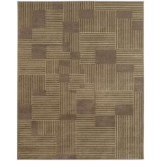 Tapete de Sala Chevron Ocre 150 x 200 cm - São Carlos