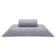 Jogo de Cama Solteiro King Malha 100% Algodão Image Elástico Largo Buettner