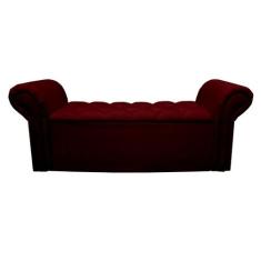 Recamier Agnes Para Cama Box Queen 160cm - Suede - Vania Decor, Marsal