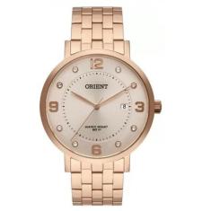 Relógio Feminino Orient Rosê Com Calendário Frss1042 R2Rx