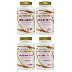 Kit Com 04 - Mio-Inositol + Associações 60 Caps 500mg Flora Nativa