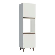 Torre Quente Madesa Reims 60cm 2 Portas Branco
