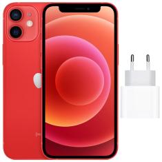 iPhone 12 mini Apple 64GB PRODUCT(RED) + Carregador USB-C de 20W Apple