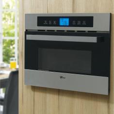 Microondas Inox de Embutir Platinium Grill 35L Fischer 220V Cinza