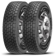 Kit 2 Pneu 275/80R22.5 Pirelli 149/146M TL R02 Proway Drive