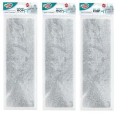 Kit 3 Refil Microfibra para MOP Lava e Seca FIT Flash Limp RMOP6088