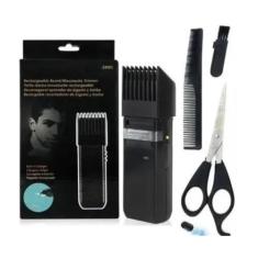 Máquininha Xz389 Barba Cabelo Fer Pézinho Recarregável - Cemtec