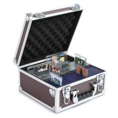 HEWEI WORKS Estojos de cartões colecionáveis (café)