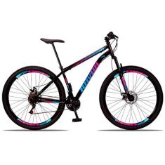 Bicicleta Bike  21Marchas Aro 29 Aço Suspensão Traseiro Shimano  - Rav