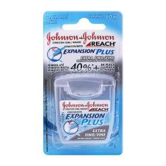 Fio Dental Reach Johnson's Expansion Plus Extra Fino 50m, Menta, 50m