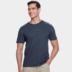 Camiseta Calvin Klein Jeans Logo Masculina, Marinho, GG