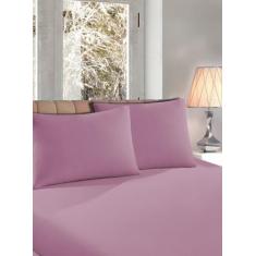 Jogo de lençol casal  queen 3 pçs  com elástico 100% algodão - malha  